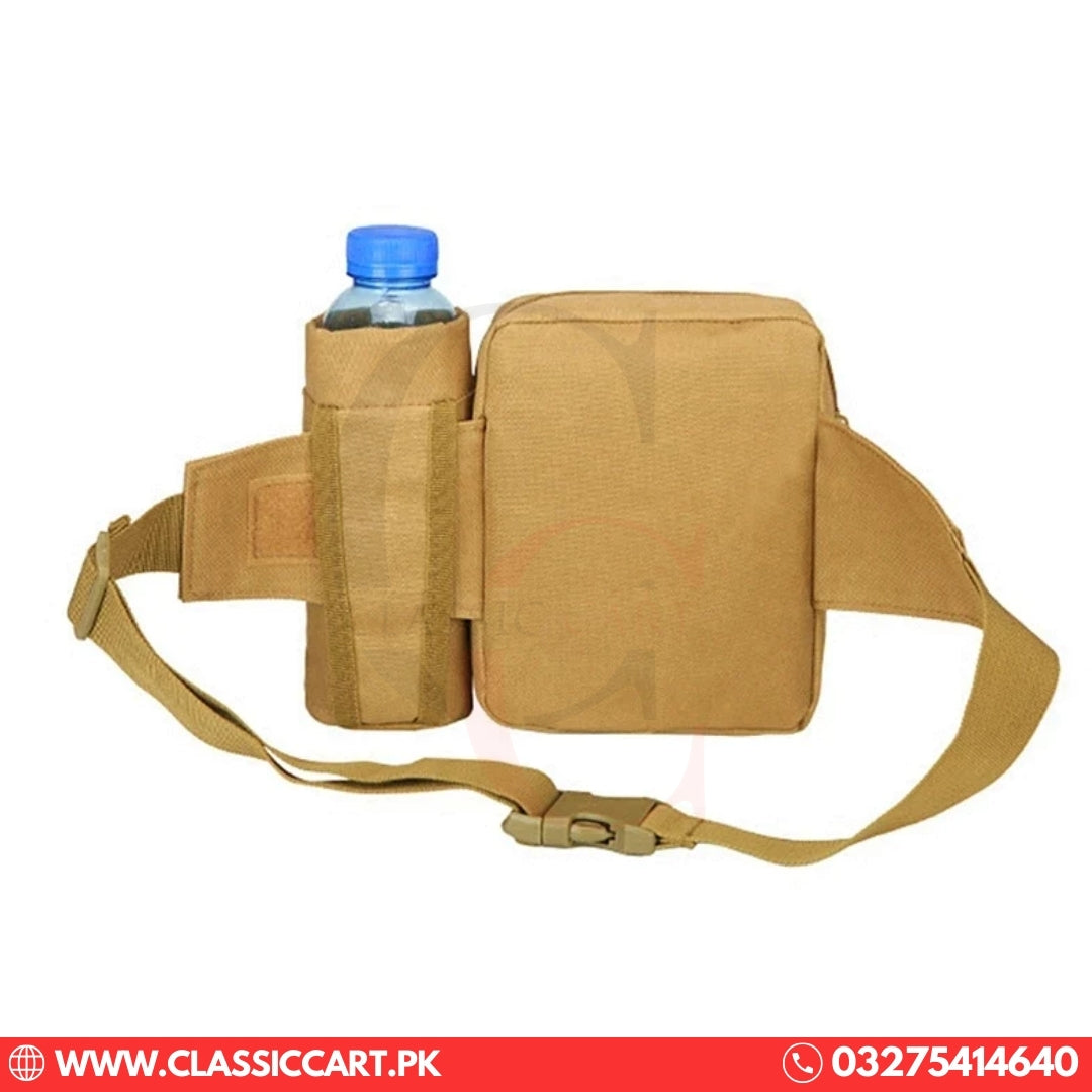 Waist Pouch with Water Bottle Holder