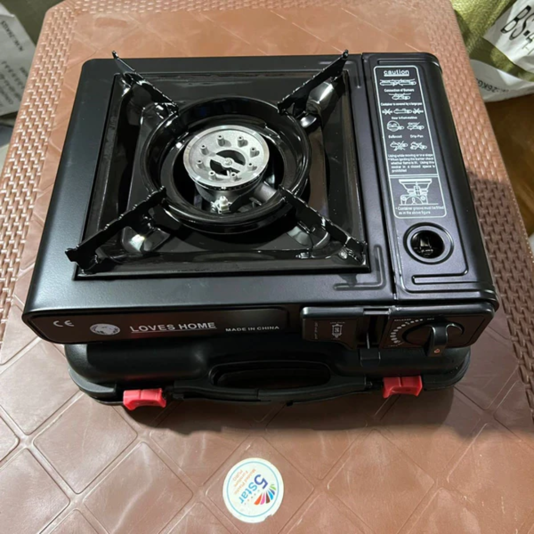 Portable Gas Burner Stove With 1 Gas Bottle