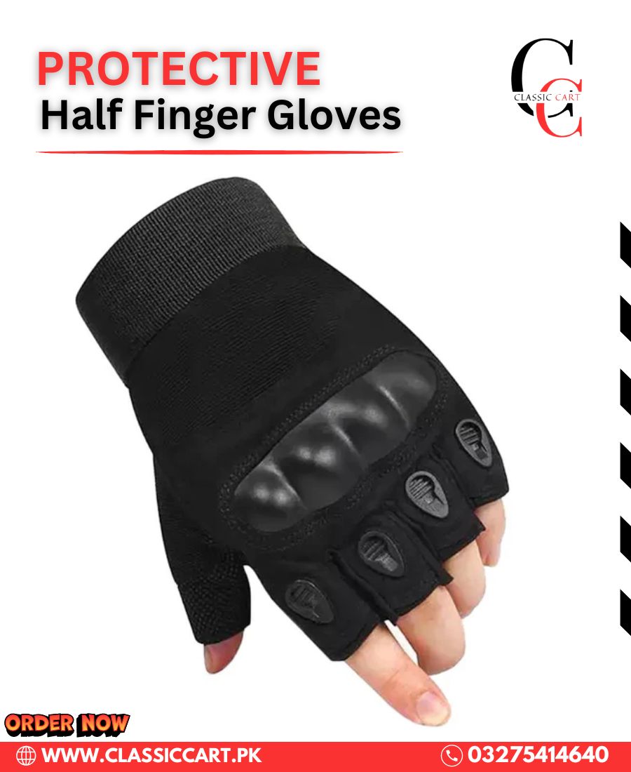 Protective Half Finger Gloves