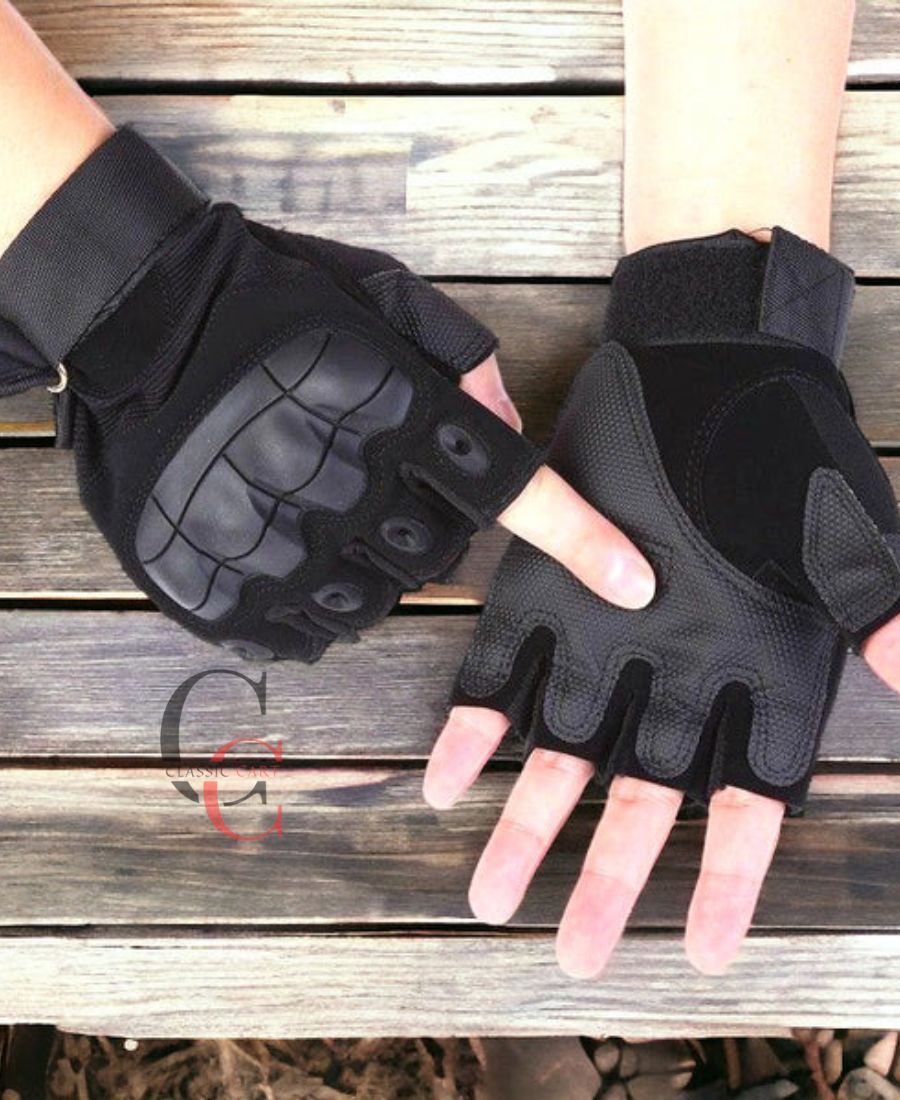 Protective Half Finger Gloves