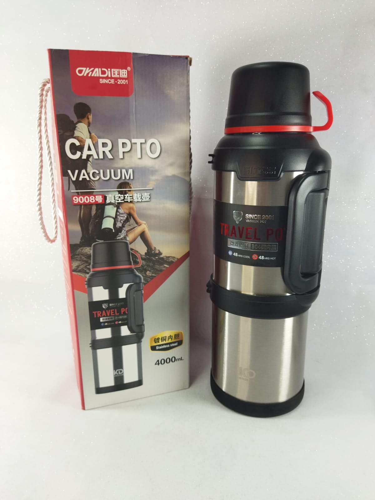 Insulated Coffee Thermos for Travel - 4L