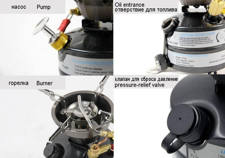 Tactical Gasoline Portable Stove | For a Family